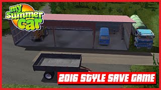 My Summer Car - 2016 Style Save Game 2021 | Ogygia Vlogs🇺🇸
