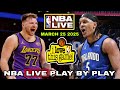 LAKERS  vs ORLANDO MAGIC MARCH 25 2025 NBA LIVE PLAY-BY-PLAY REACTION