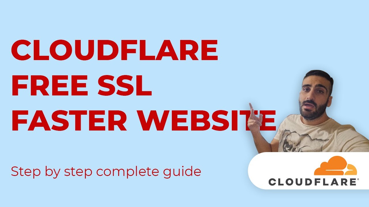 How I connect Cloudflare to your website + Free SSL + Faster website ...