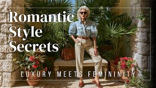 Romantic Fashion Trends 🌹 Graceful Outfit Ideas Blending Feminine Charm with Sophisticated Luxury screenshot 1