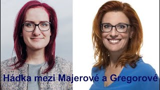 Slovný přestřelka Majerové a Gregorové! | Volby do Evropského parlamentu 2024