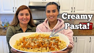 Cooking Creamy Pasta With BODMONZAID *URDU/HINDI*