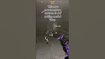 This max movement taq evolvere is def getting nerfed ASAP! #shorts #warzone