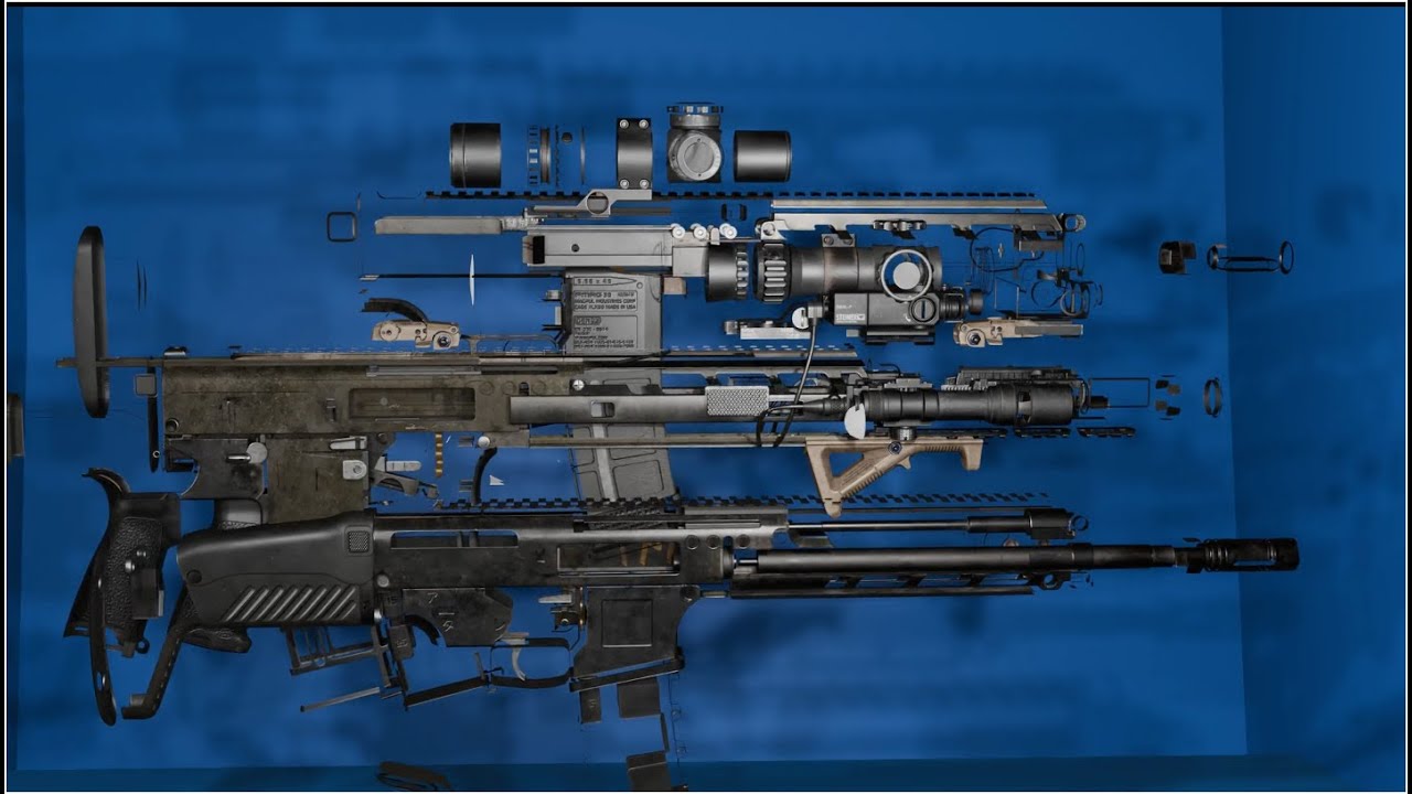 Modern vs Classic Battle Rifles: AK-47, M4, Howa 20 & Zastava M76 - YouTube