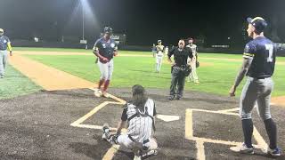 NY Court Officers baseball team cuts it to 6-5 with monster home run.