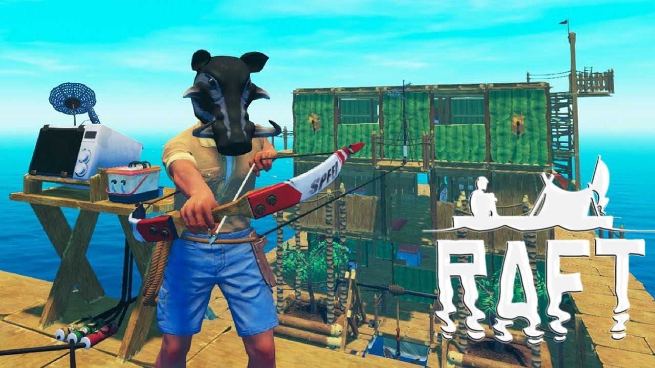 Exploration Raft Exploration d'une immense île - RAFT gameplay FR - YouTube