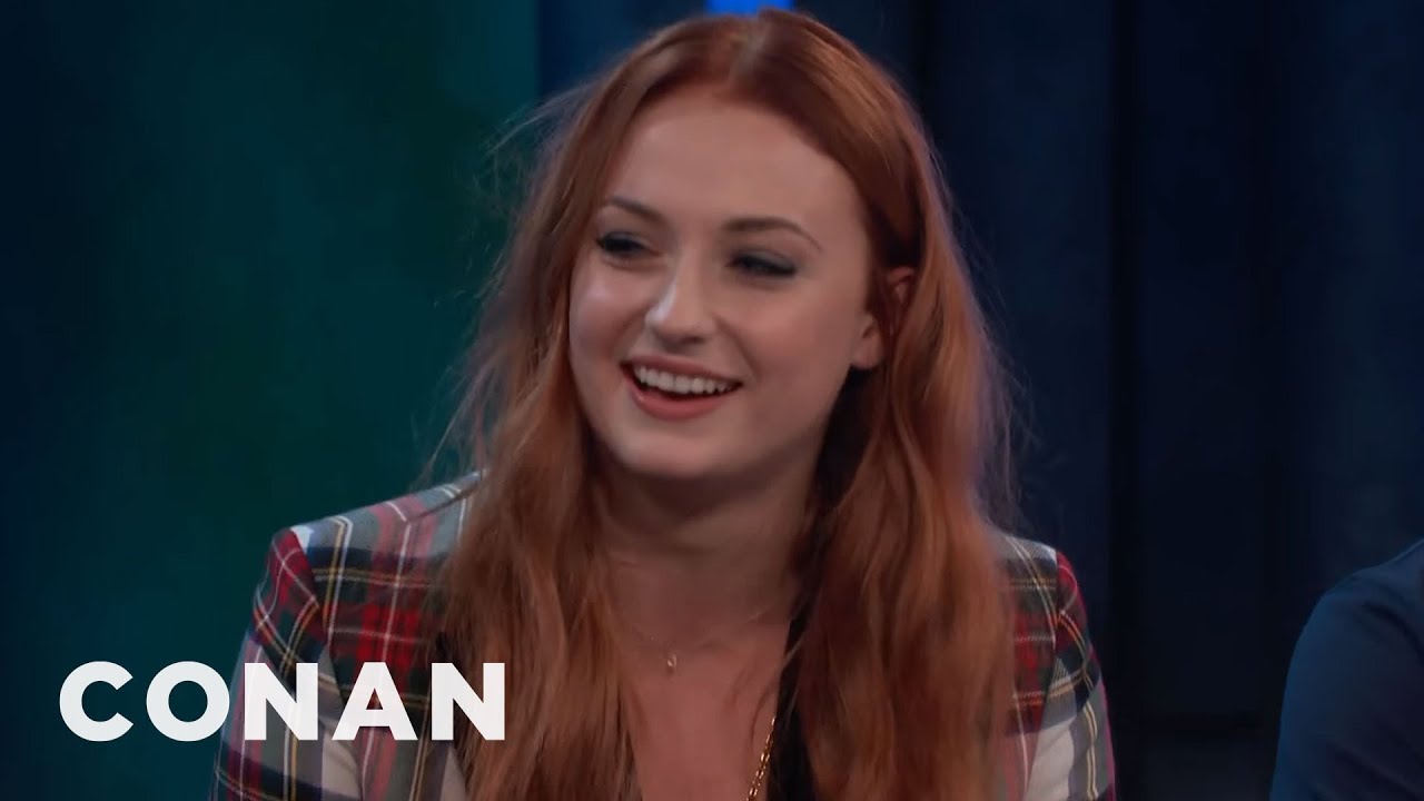 Sophie Turner & Maisie Williams Have Matching Tattoos | CONAN on TBS