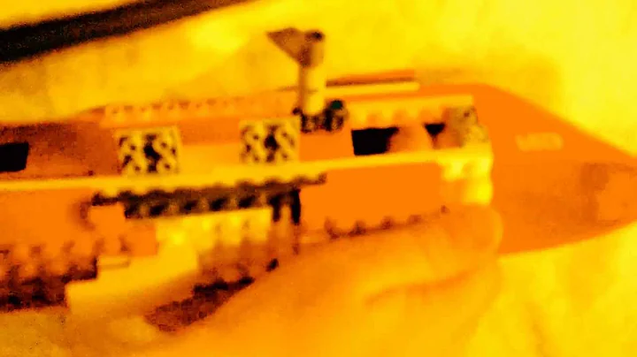 Lego plane crash