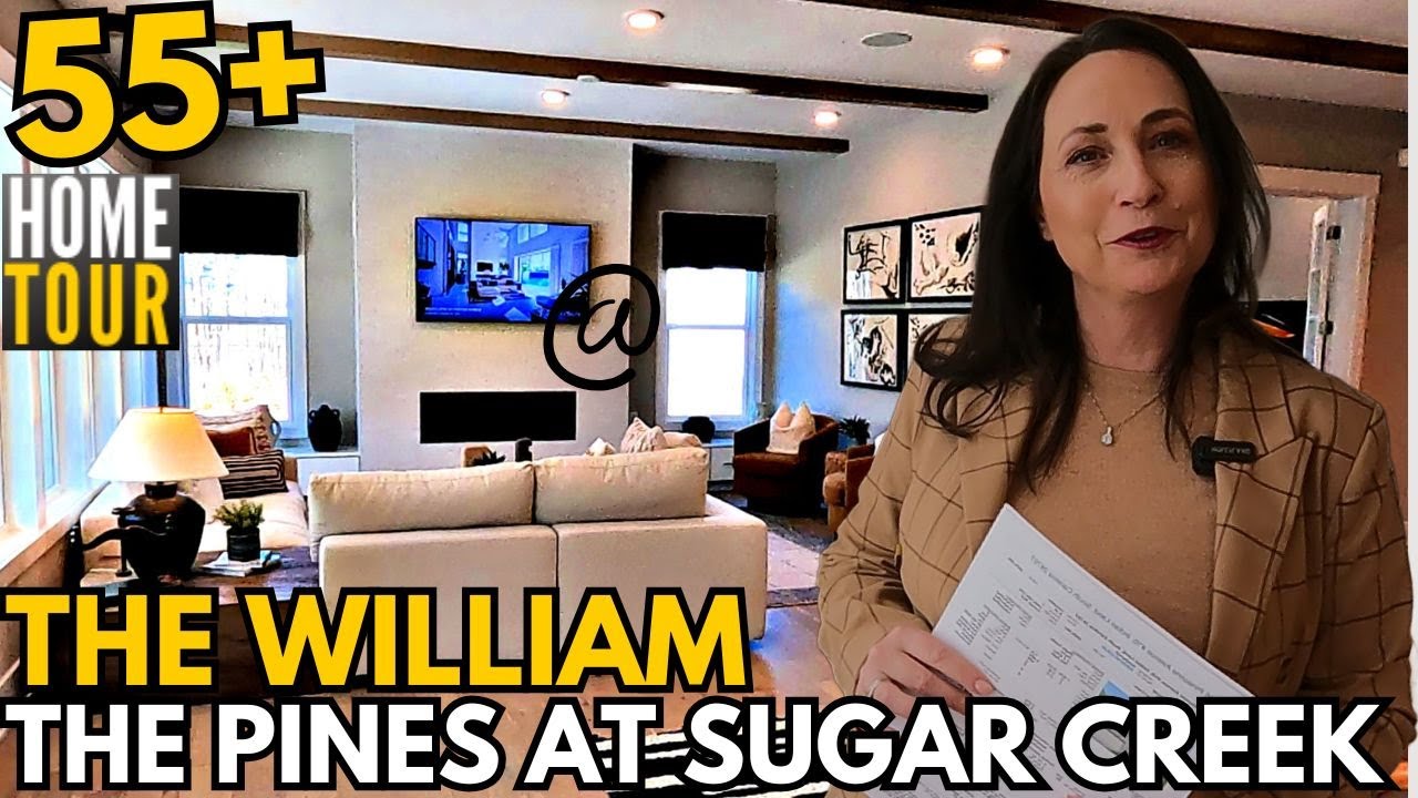 Must-See! The Pines at Sugar Creek's WILLIAM Model Home – Resort-Style ...
