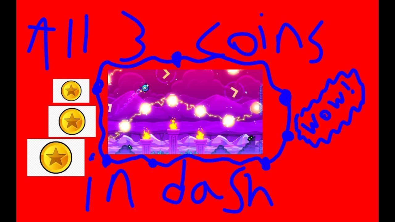 How to get all 3 coins in dash - YouTube