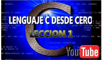 CURSO DE LENGUAJE C Leccion 1