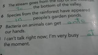 Prepositions in unit 3 prep 1 close up P 38
