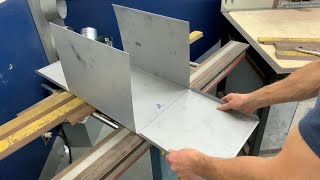 Fabricate a 1 piece metal box