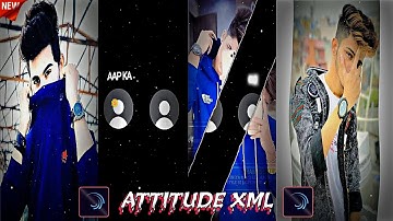 NEW ATTITUDE TREND XML 📈💕 || NEW TREND XML 👀💥 || NEW XML FILE 🍒🦋|| #xml #xml_file #am_editors_bd
