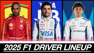 My 2024 Formula 1 Driver Lineup Predictions!