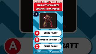 Quiz Challenge | Marvel Mania: Iron Man Edition |#quiz #shorts #quizchallenge #marvel screenshot 1