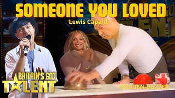 GOLDEN BUZZER : Incredible Voice Singing Someone You Loved - Lewis Capaldi On BGT Auditions 2025