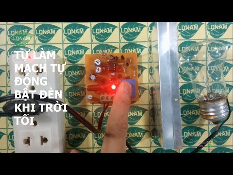 Video [Hướng dẫn] Tự làm cảm biến ánh sáng - tự động bật đèn... - youtube