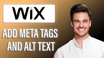 New! How to Add Meta Tags and Alt Text in Wix for Better SEO🏷️🖼️ |  Wix SEO Setup for Beginners