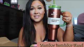 UNBOX NEW STANLEY TUMBLERS WITH ME || STANLEY HAUL
