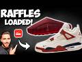 RAFFLES LOADING NIGEL SYLVESTER JORDAN 4 BRICK AFTER BRICKS &amp; MIND 001 SLIDES !