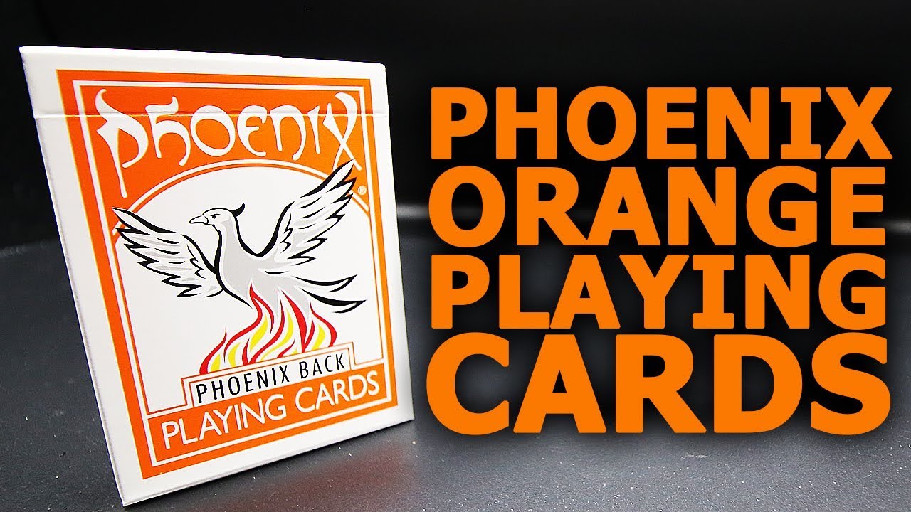 Deck Review - Phoenix Orange Playing Cards [HD]