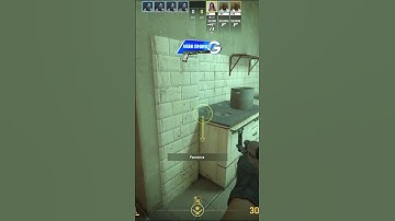 Лучший прострел Б сайта на карте Mirage CS2! #кс2 #csgo #cs #counterstrike #shorts #mirage #ксго