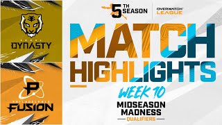 @SeoulDynasty vs @SeoulInfernal | Midseason Madness Qualifiers Highlights | Week 10 Day 3