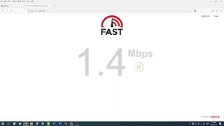 Speed test for Rogers cable internet