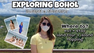 BOHOL VLOG (BUDGET AND ITINERARY) | #dayswithKim