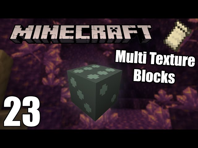 Block Variation & Random Textures in Minecraft - Blockstate Tutorial #1 -  How to code .json files 