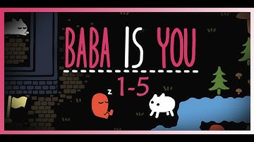 BABA IS YOU 1-5 WALKTHROUGH | VOLCANO