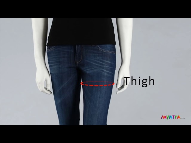 How To Measure Yourself - Women's Bottomwear (Eng) 