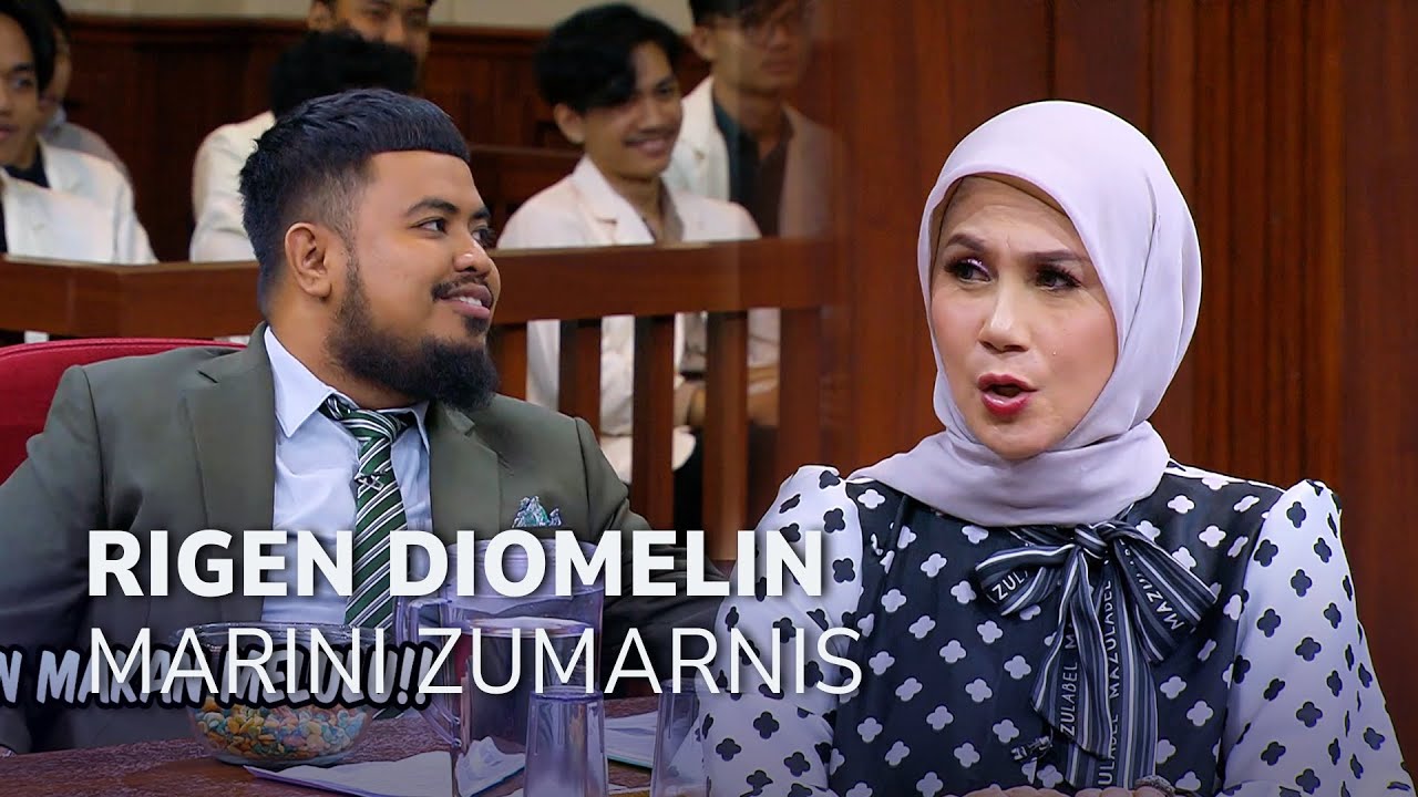 MARINI ZUMARNIS NGOMEL, BUKAN BELAIN RIGEN SIBUK MAKAN! (1/4) MAIN HAKIM SENDIRI