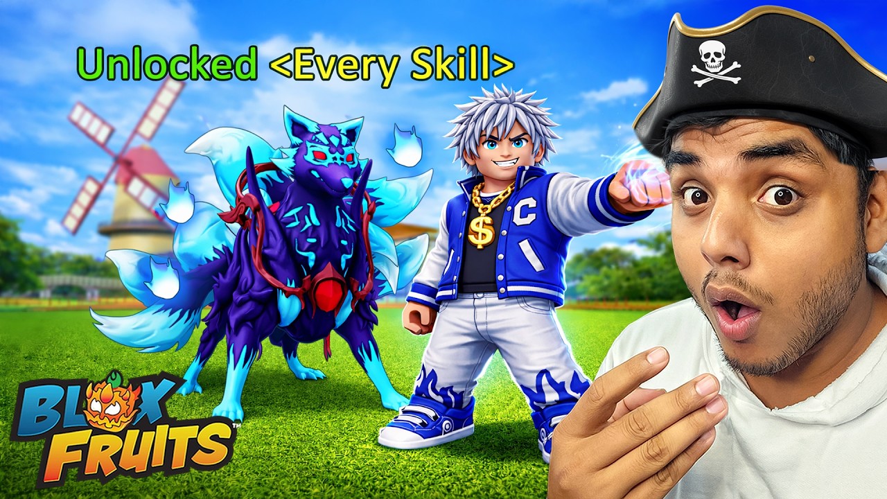 I Finally Maxed KITSUNE And Became OP in Blox Fruit BUT I Finally Maxed KITSUNE And Became OP in Blox Fruit BUT