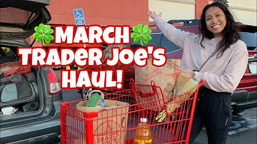 *NEW* ☘️ March 2021 Trader Joe