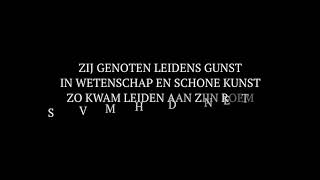 Video thumbnail of "Leids volkslied: 'Leiden, stad van mijn hart'"