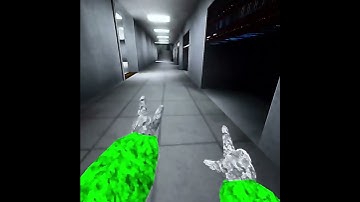 Thumbnail of Running for my life in Scary Baboon VR again 😭 #gorillatag  #vr #horror #scary #vrhorrorgame