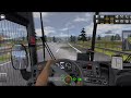 Bus Simulator 🚌🌧Ultimate :Realistic Gameplay Walkthrough 4k Ultra Graphics  Mercedes benz 