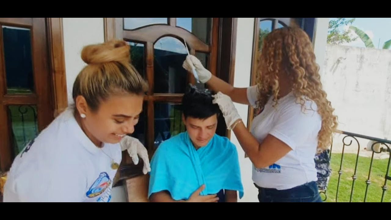 Jurgen cumple el reto y Pamela le pinta el pelo 😂🤣😅
