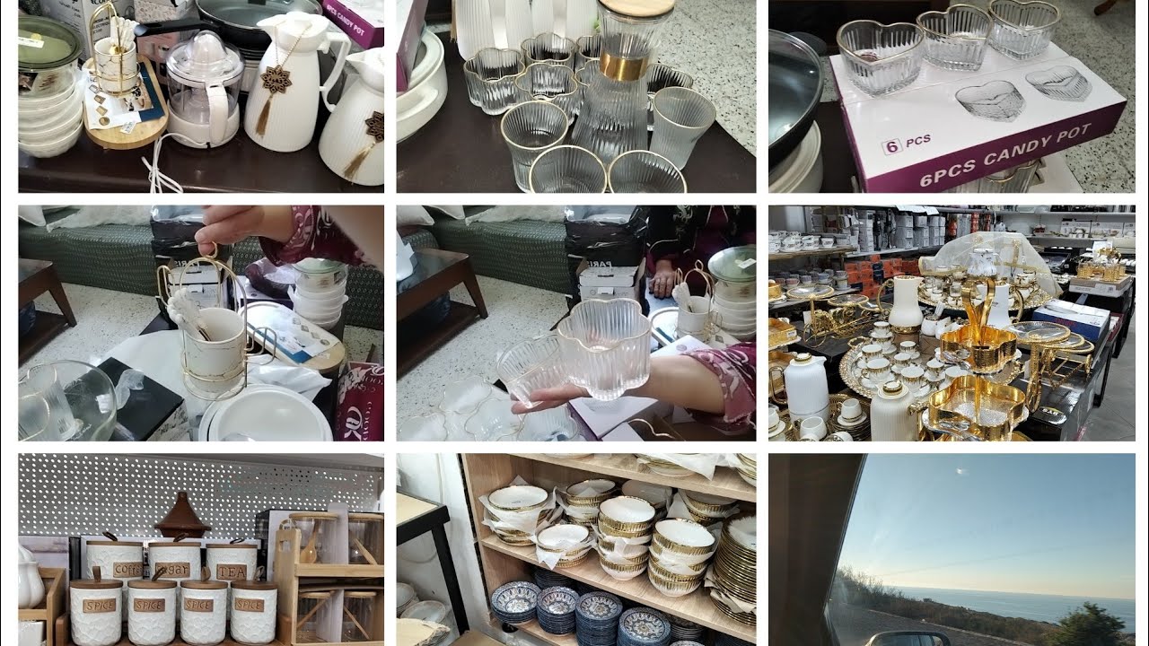 مشترياتي للاواني المنزليه لشهر رمضان 🌙2026 المبارك خارجه معي المحل البيت الجميل للاواني والديكور