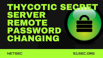8. Remote Password Changing - Thycotic Secret Server v10.9 Lab