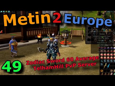 [49] Metin2 Europe - Perfect Zodiac / Poison Sword 60 Average & PvP Server TelhamHill