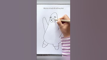 1-Minute Patrick Star Drawing
