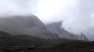 Scotland and the Glencoe Mountains