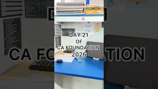 Day 21 of ca foundation #camotivation #icaistudents #study #success #viralvideo #minivlog #ytshorts