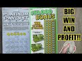 🤑BIG WIN!!! BIG MIX OF "PAYOUT" AND "BONUS" SCRATCH OFF LOTTERY TICKETS!!