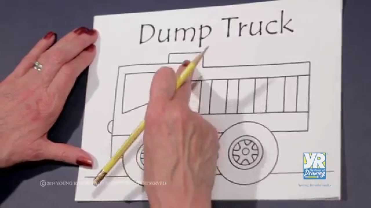 Teaching Kids How to Draw How to Draw a Cartoon Dump 