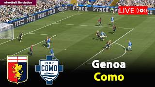 🔴Genoa vs Como | Serie A 25/26 | Simulazione di eFootball PES21
