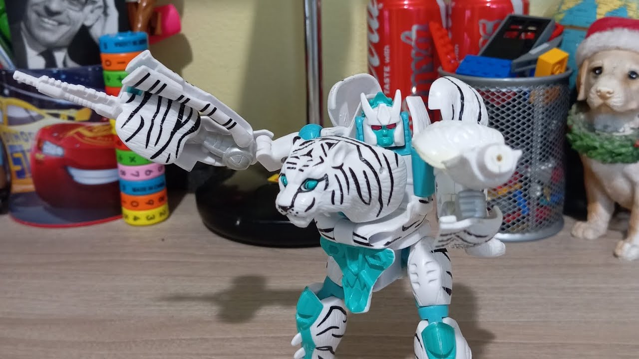 Transformers beast wars vintage reissue tigertron review ( reupload)